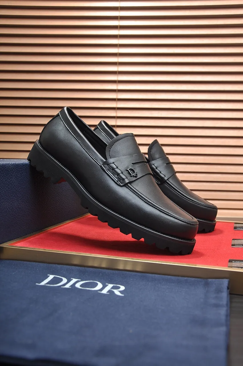Men's shoes 💰620💶[Dior] (water-dyed cowhide lining) Dior original 1:1 high-quality factory, imported original materials, imported raw cowhide, water-dyed cowhide lining, original TPU outsole, code number: 38-44 (45 customized)